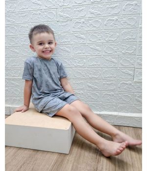 Pijama Infantil Menino Dinossauro Moscato Baby