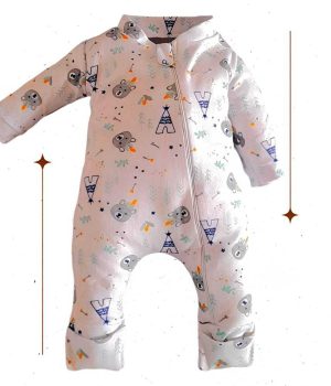 Macacão Algodão Suedine Bebê