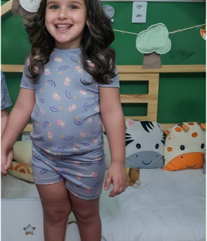 Pijama Infantil Menina - Unicórnio Encantado